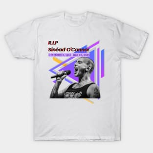 RIP Sinead O'Connor Rest In Peace Sinead O'Connor Irish Singer Legend T-Shirt